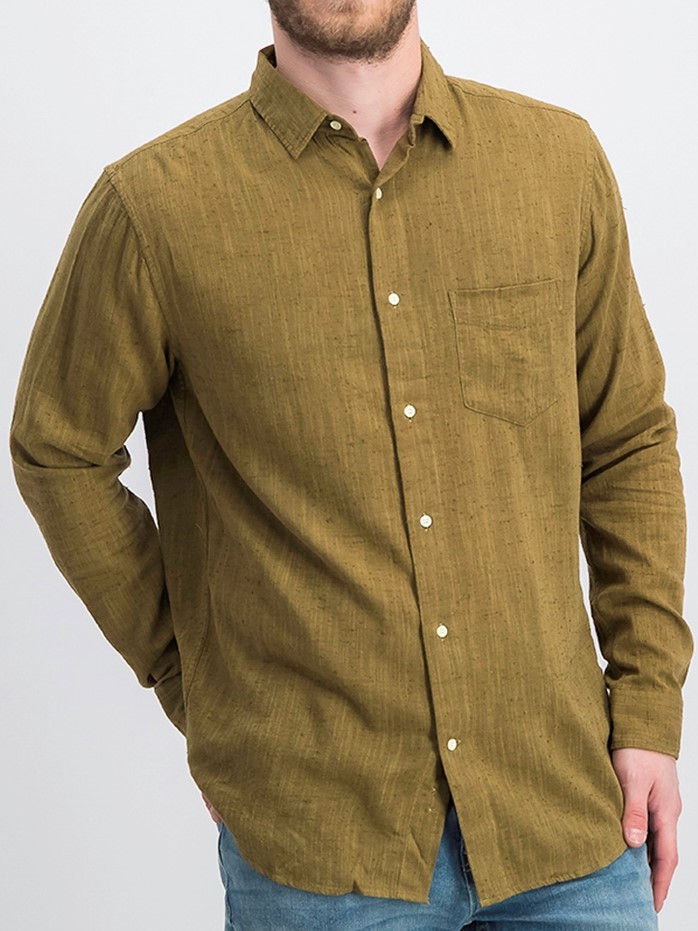 ひとー GANT RUGGER Men's The Slubber Shirt 344917 Size M $145 NWT